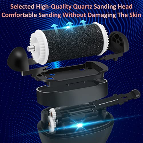 Electric Foot Callus Remover, Rechargeable Foot File Callus Remover For Feet Pedicure Tools Feet Scrubber Sander Kit, For Hard Cracked Dry Dead Skin #TOP4