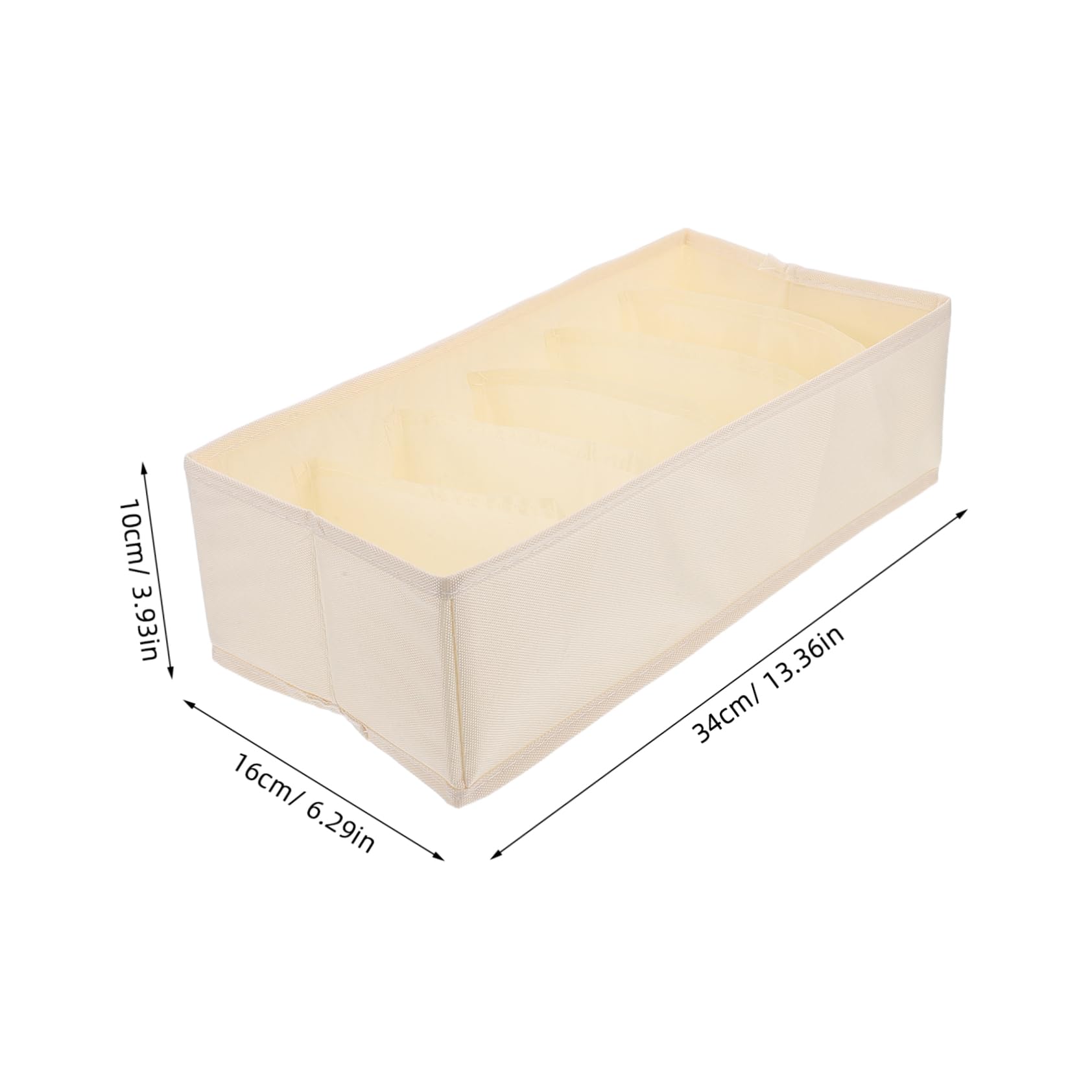 Alipis Organizer Per Armadio Da 3 Pezzi, 6 Scomparti Per Jeans, Maglioni, Lenzuola, Camicie, Scatola Portaoggetti Per Armadio, Guardaroba, Mensola Per Camera Da Letto