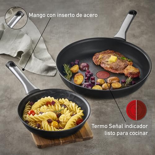El Mejor Listado de Sarten Cerafit Fusion los 10 mejores. 5 Sarten Cerafit Fusion marca T-Fal (2)
