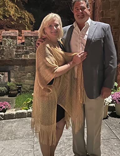 Rheane Gold Kimono Shawls And Wraps #TOP1