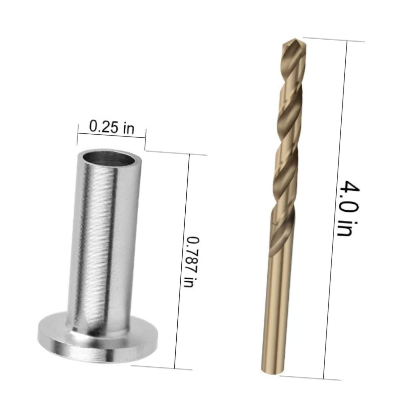 OSALADI Wire Protective Sleeve Kit 65pcs Cable Protectors Galvanized Wire Stainless Steel for Deck and Railing