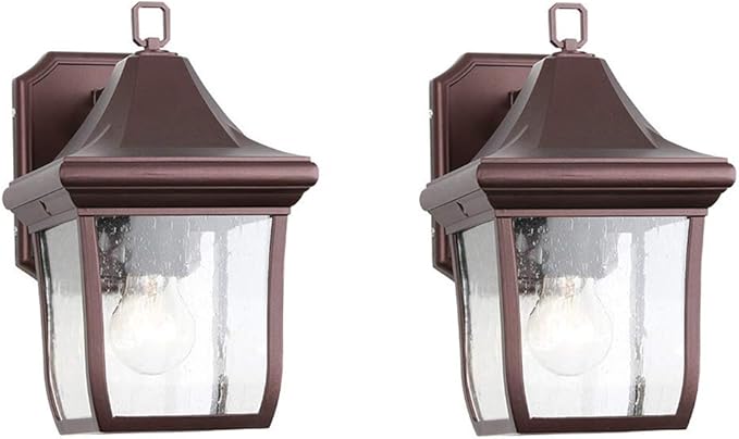 ZHOUYANG Retro Buiten Wandlamp Amerikaanse Retro Balkon Outdoor Aisle Corridor Waterdichte Garden Courtyard muur Buitenmuur Lamp (Size : B)