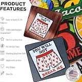 You Will Not Break Me Patch Carls Heart Boxers Fantasy Bookish Dungeon Crawler Carl Inspired Iron On Patch Strength Quote Heart Boxer for Backpack Jacket Vest Hat Tote Bag Clothing Accessories 3 Inch