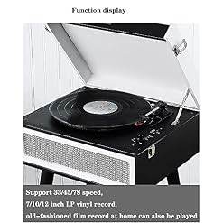 TAISK Tourne-Disque rétro, Hi-FI&Home Tourne-Disque entraîné par Courroie avec Haut-Parleur stéréo intégré, Tourne… - Les Beatles, Paul McCartney, John Lennon, RIngo Starr, George Harrison TAISK Tourne-Disque rétro, Hi-FI&Home Tourne-Disque entraîné par Courroie avec Haut-Parleur stéréo intégré, Tourne… – Image 6