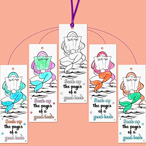 Color Your Own Bookmarks Diy Bookmarks Coloring Paper Bookmarks For Teachers Students Classroom Rewards Supplies (60) #TOP2