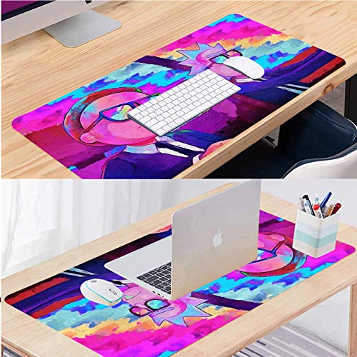 Anime Large Gaming Mouse Pad Xl,Durable Mousepad With Anti-Skid Rubber Base & Stitched Anti-Fray Edges,Waterproof-Smooth Surface Mouse Mat,Desk Pad,Great For Laptop Computer & Pc 11.8X23.6X0.12 Inch #TOP3