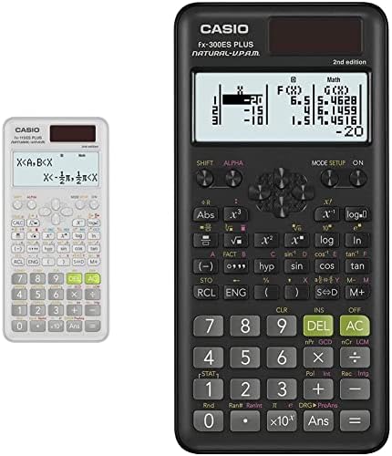 Casio fx-115ESPLUS2 2nd Edition, Advanced Scientific Calculator & Standard Scientific Calculator, Black