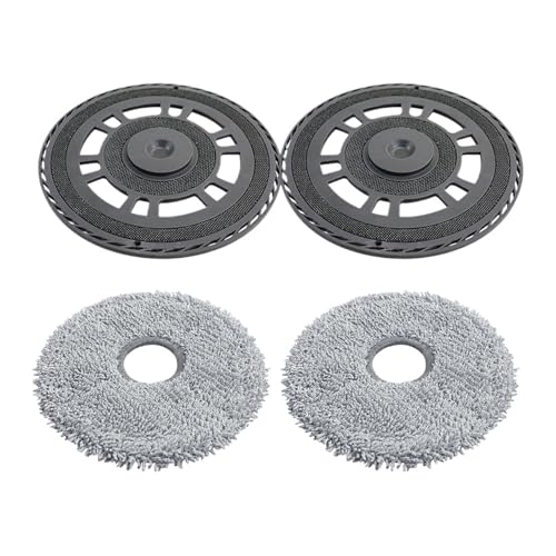 Mop Tray Mop Accessory,Compatible for Dreame X30/X30 Pro/X40/L30 Ultra/S30 Pro Ultra,Vacuum Cleaner Robot Arm Series Shear Anti-tangle Main Brush Mop Cleaning Tray Replacement Parts.(B)