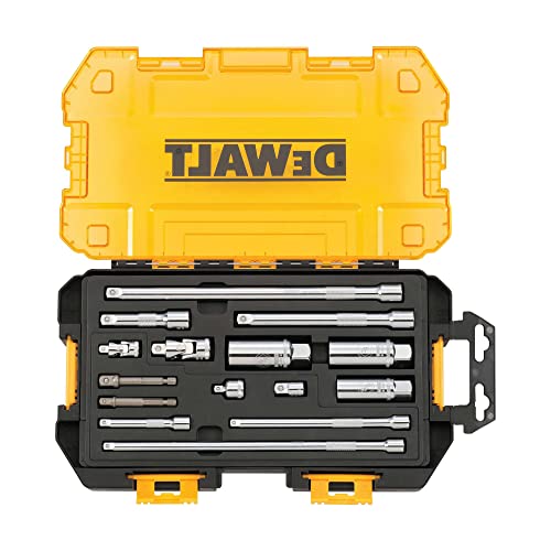 Image of DEWALT Accessory Socket Set (15-Piece) and Drive Bit Socket Set (17-Piece)