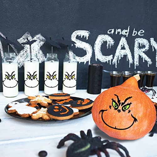 26 Pcs Christmas Decorations Stickers, Yellow And Green Eyes Face Decals For Ornaments, Waterproof Vinyl Sticker For The Home, Christmas Balls, Party Supplies, Water Bottles … #TOP3