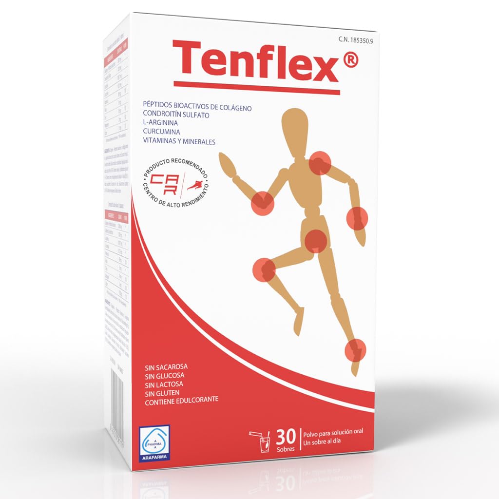 Arafarma Pack 2 Unidades Tenflex 30 Sobres Solución Oral Complemento Alimenticio