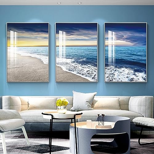 Paysage naturel photos toile pour créer une ambiance plage dans votre salon