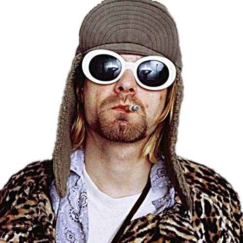 KGM-Accessories-Lunettes-de-soleil-style-Nirvana-Kurt-Cobain-Blanc
