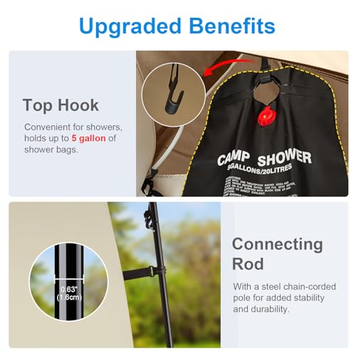 Wolfwise-69FT-Outdoor-Portable-Shower-Tent-Camping-Privacy-Changing-Room-Tent-for-ToiletHiking-Bathroom-Shelters