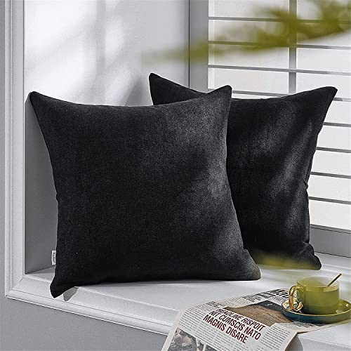 Topfinel Decorative Accent Pillow Covers Soft Chenille Solid Cushion Covers 12 x 20 for Couch Bedroom Car, Pack of 2,Off White by Topfinel - Image 7