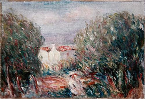 Lienzo cuadro paisaje de Renoir para decoraciones del salón comedor