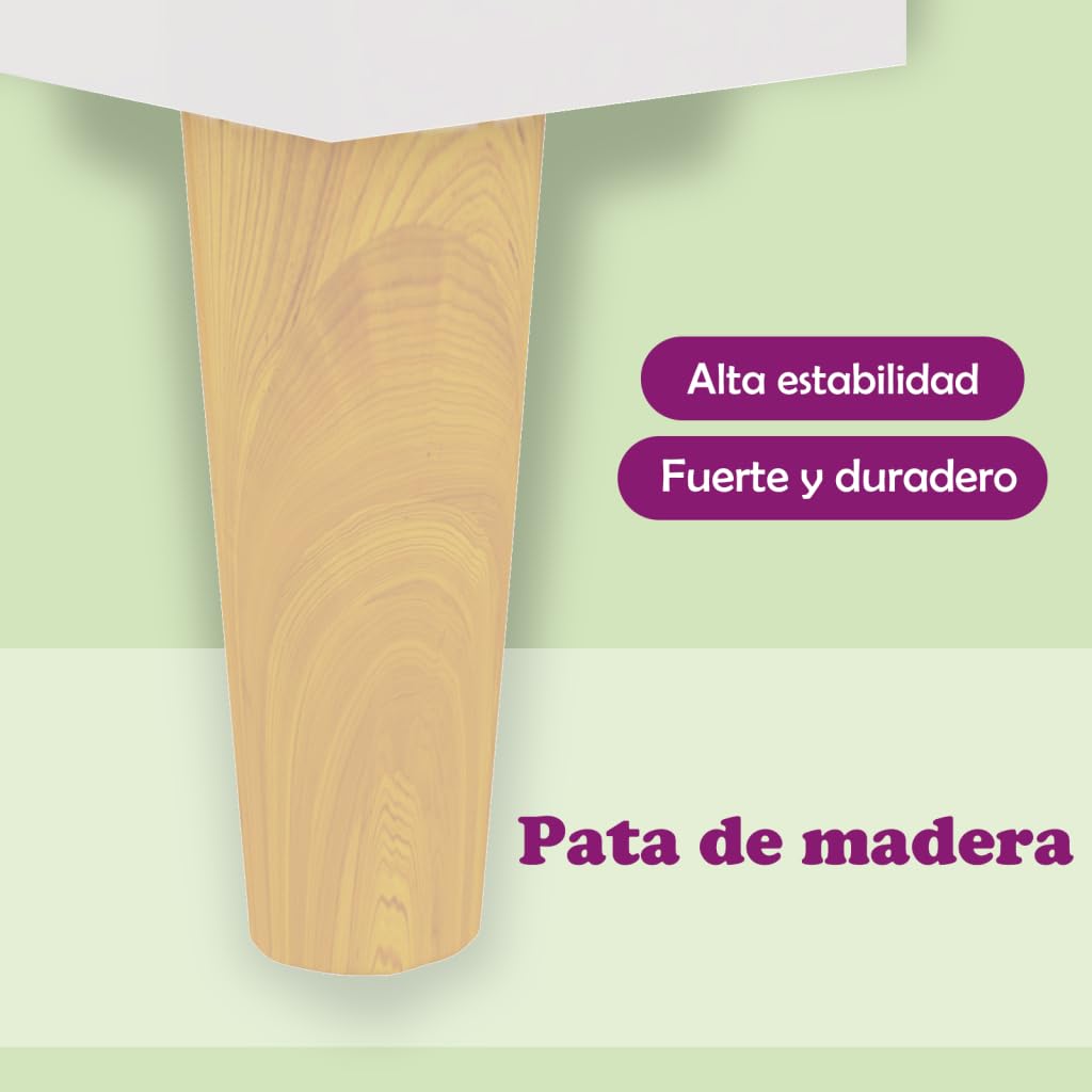 vidaXL Madera Maciza Aparador Patas 60x35x70cm Vestíbulo Recibidor Multicolor