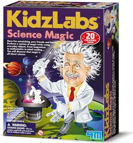 4M Science Magic Kit for Kids Ages 8-12 – 20 Mind-Blowing Tricks, Learn Physics, Chemistry & Math Through Magic, Perform with Props & Instruction Booklet, STEM Educational Gift image 5