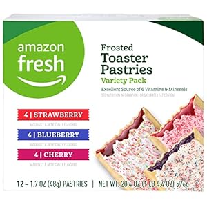 Amazon Fresh Toaster Pastries Varie...
