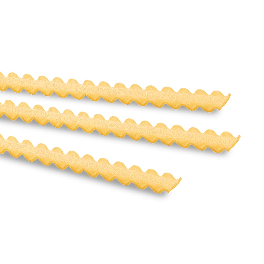 24er-Pack Rummo Pasta Mafaldine N°80,Italienische Nudeln aus Hartweizengrieß,500g + 1er-Pack Kostenlos San Benedetto Eistee mit Zitrone Ohne Zucker 330ml Dose