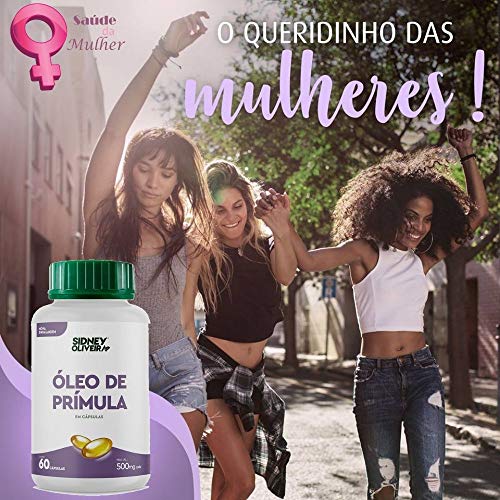 Óleo de Prímula 60 cápsulas de 600 mg cada