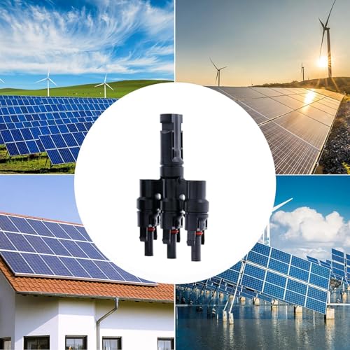 Conector de Conexión Solar Robusto Divisor Paralelo Proyecto Comercial 4