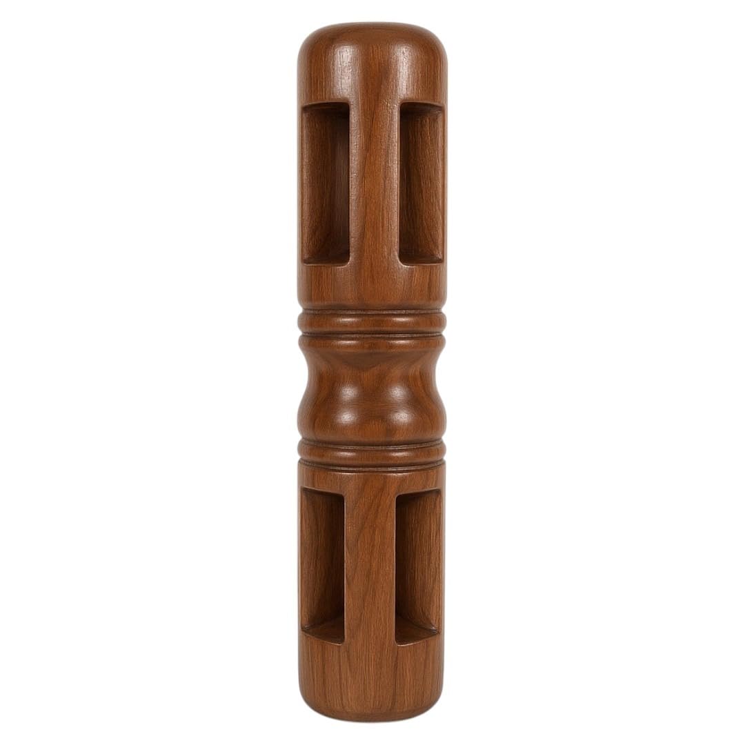 KD Willmax SAMTOLA FITNESS BARBELL INDIAN CLUB MEEL KARLA KATAI FITNESS DURABLE WOODEN EQUIPMENT (10 To 12 KG)