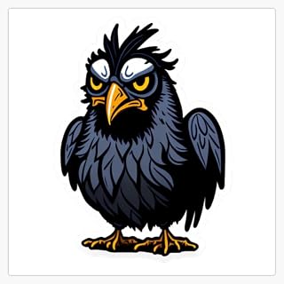 Chicken Cemani Sticker Decal Car Window Water Bottle 5"
