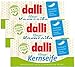 Dalli Kernseife 3 x 375g Unparf&uuml;miert Pflanzlich (3er-Pack)