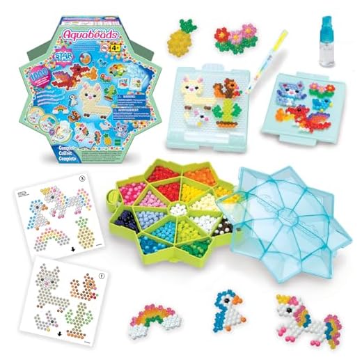 Aquabeads Star Bead Studio Playset, Multicolor, Art & Craft Bead kit 31601