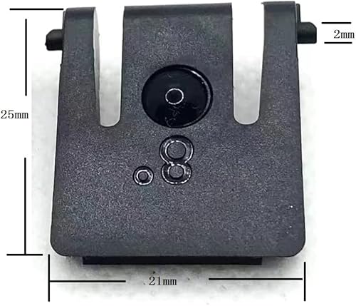 Miniatura 3 de Soporte de teclado con patas de goma para teclado Logitech MK520 K520 inalámbrico (negro K520)