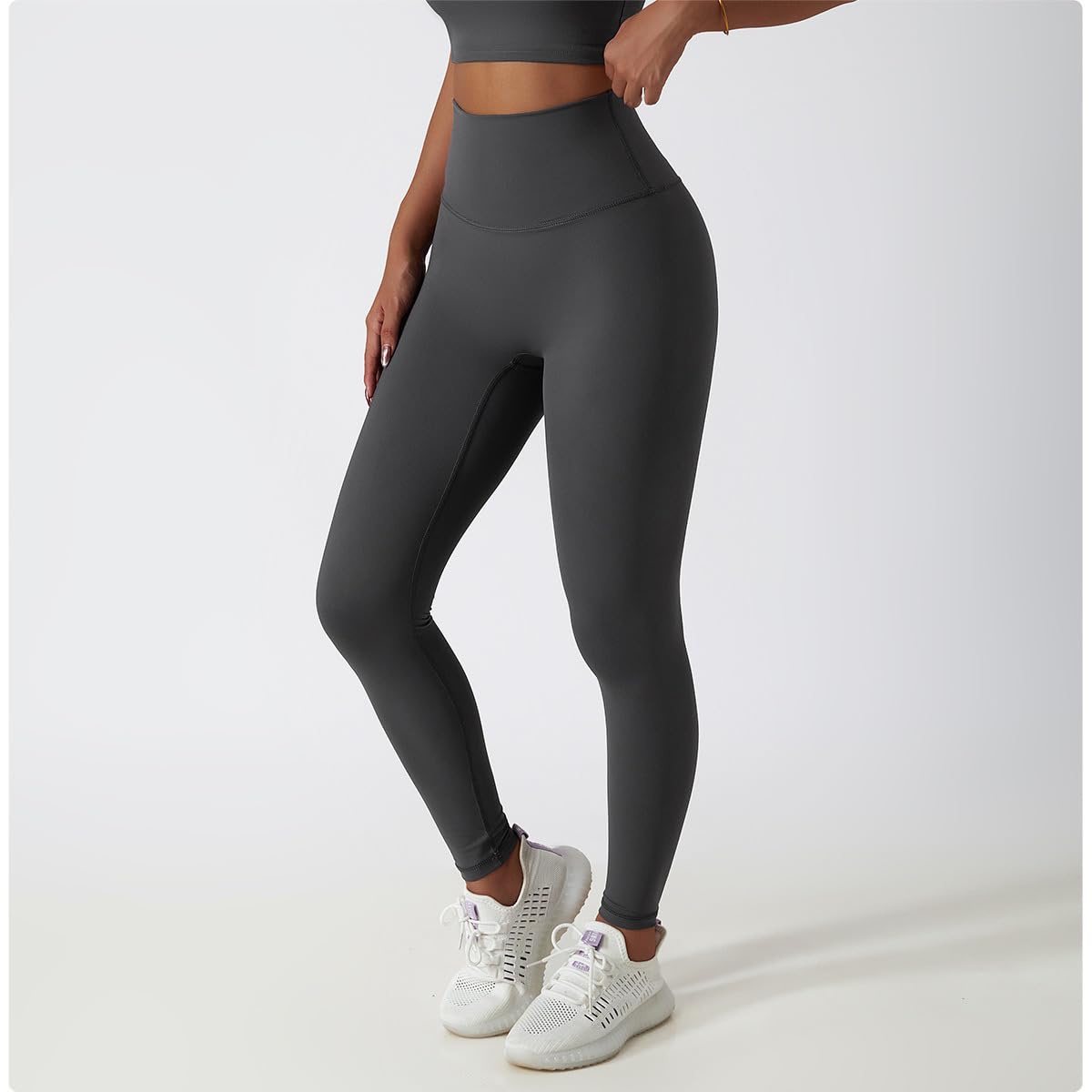 Ensemble de survêtement deux pièces pour femme - Veste à manches longues et fermeture éclair - Legging taille haute - Ensemble d'entraînement