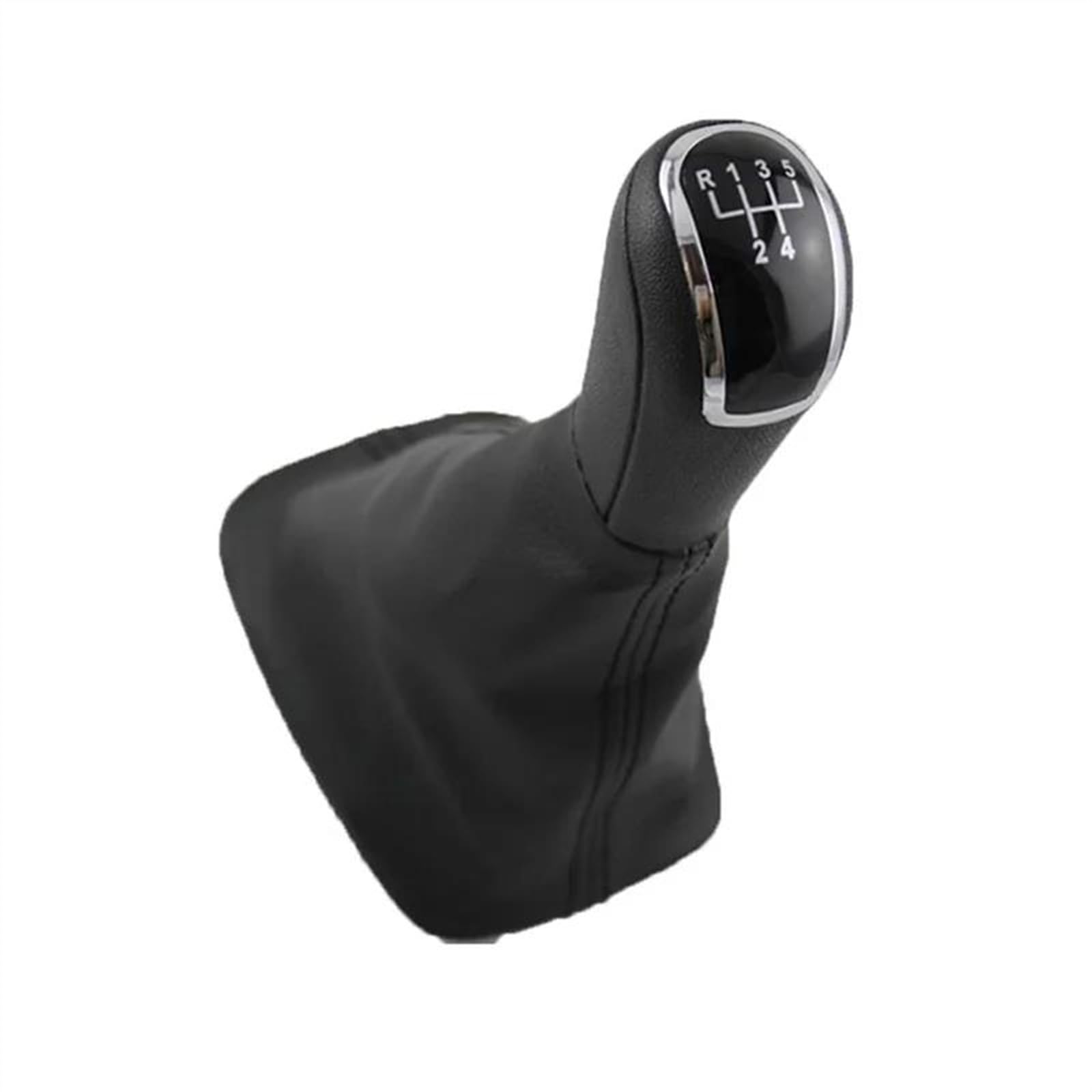 CAVINBDZ for Skoda for Fabia MK1 2000 2001-2007 2008 5 Speed Car Gear Shift Knob Handle Shifter Lever with Gaiter Boot Cover Manual Black