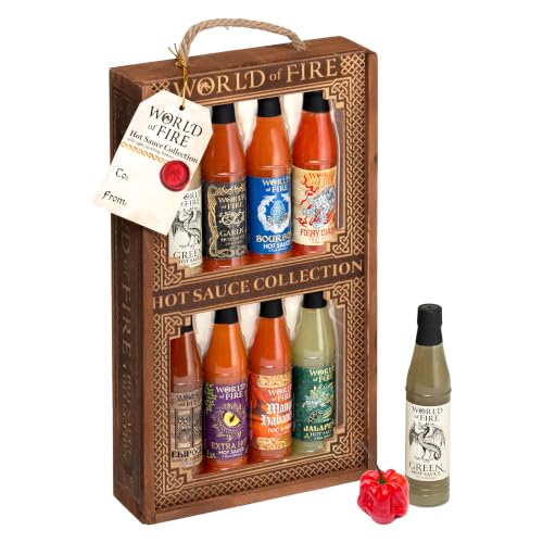 World of Fire 8 Hot Sauce Variety Pack