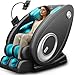 Massage Chair Full Body, Zero Gravity Massage Chair with 8 Fix Rollers, Foot Massage, Heating, Auto Modes, Full Body Airbag, Touch Screen Controller, Music Player, Home Massage for Back Fatigue