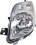 Evan Fischer Headlight Lens and Housing Compatible with 2007-2008 Toyota Yaris Hatchback Driver Side
