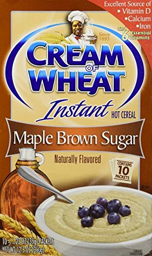 Maple Brown Sugar Instant Hot Cereal 12.5 Oz(pack of 4 Boxes=40packet