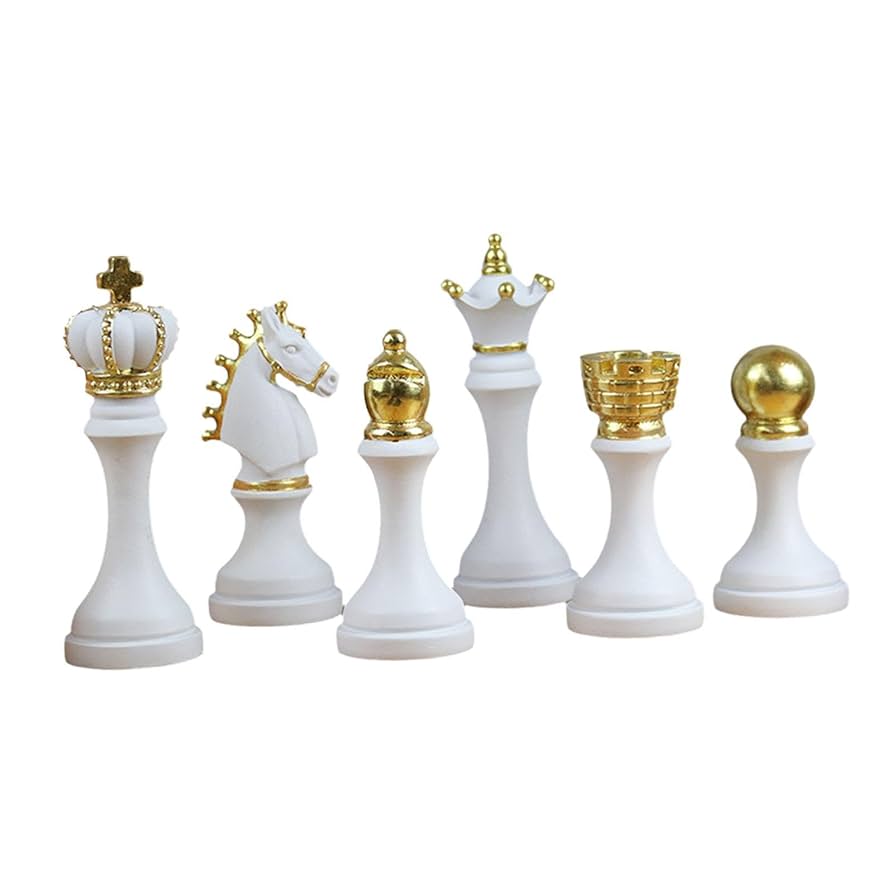 【訳あり】チェス像　オブジェ　レトロフィギュア インテリア おしゃれ チェスの置物 オブジェ インテリア 雑貨 置き物 誕生日