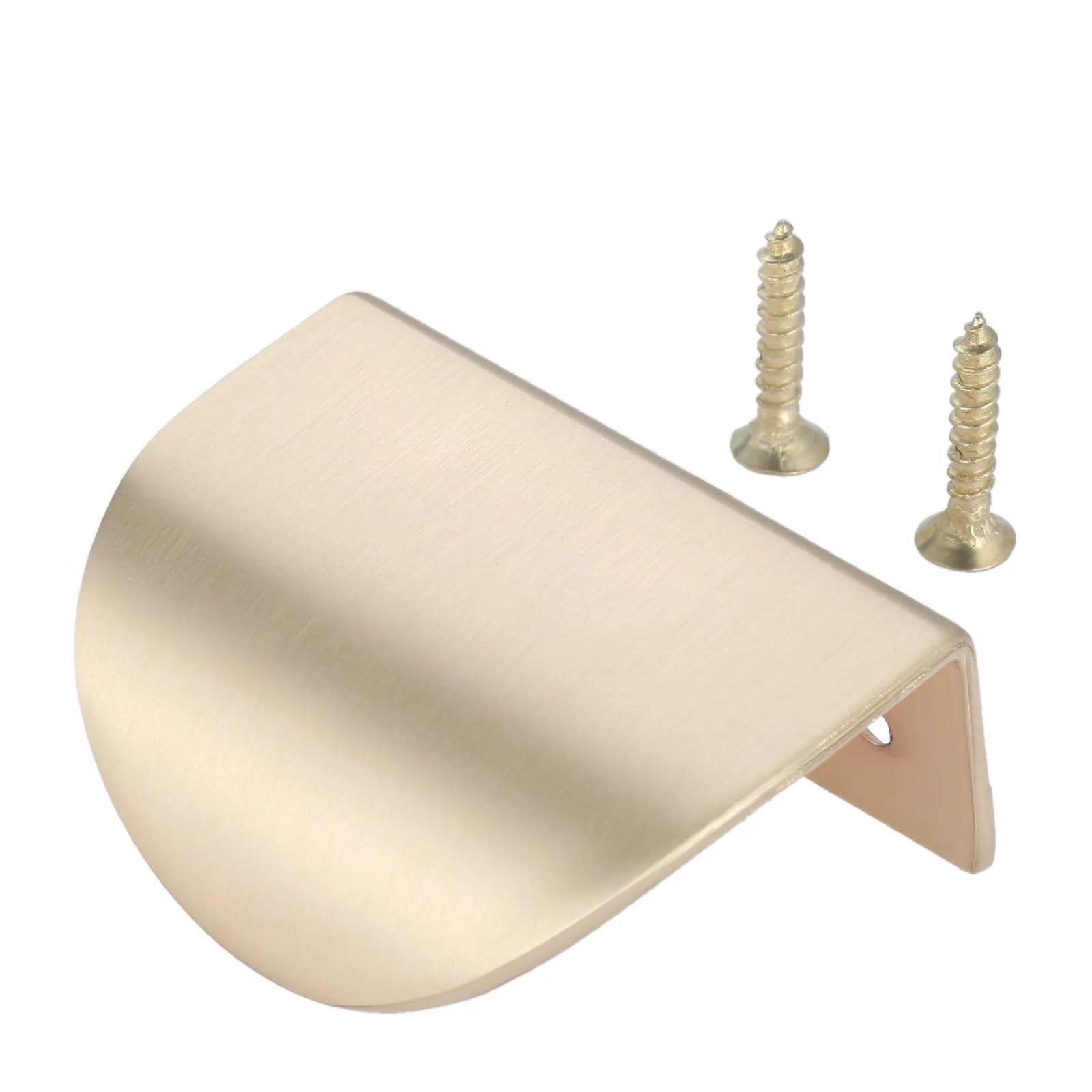 Pomo de puerta dorado en cobre de 40 mm con acabado de lujo para muebles