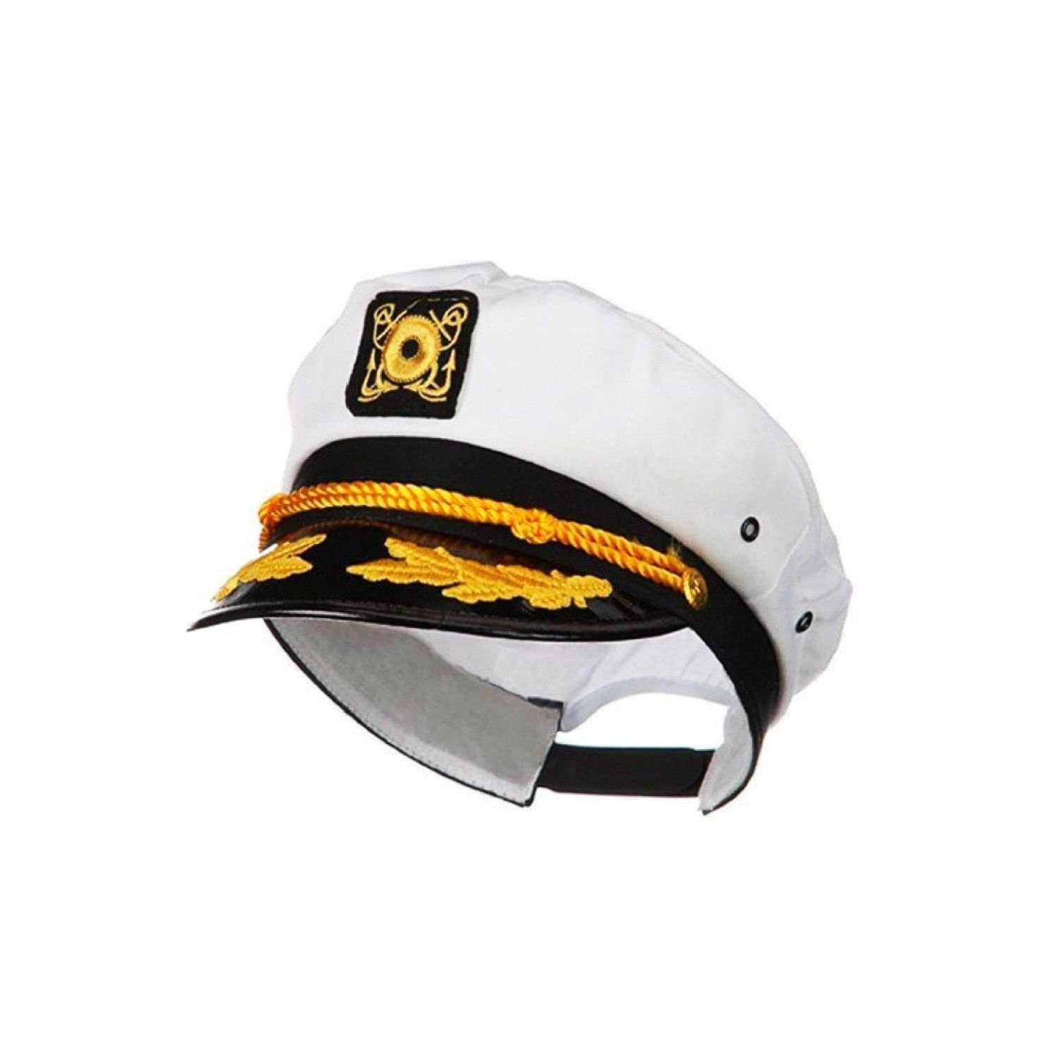 Amazon.com: Captain's Yacht Sailors Hat Snapback Adjustable Sea