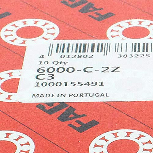 10 Stück Kugellager 6000-2RS – 10x26x8 Mm, Doppelt Gummiabdichtet, Hochwertiger Lagerstahl – Für Skateboards, Scooter & Bastelprojekte