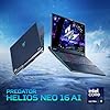 acer Predator Helios Neo 16 AI PHN16-73-92SX Notebook Gaming, NVIDIA GeForce RTX 5070 Ti 12 GB GDDR7, Intel Core Ultra 9 275HX, RAM 32 GB DDR5, 1 TB SSD, Display 16" WQXGA 240 Hz DDS, Windows 11 Home