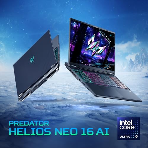 Predator Helios Neo 16 AI PHN16-73-92SX Notebook Gaming, NVIDIA GeForce RTX 5070 Ti 12 GB GDDR7, Intel Core Ultra 9 275HX, RAM 32 GB DDR5, 1 TB SSD, Display 16" WQXGA 240 Hz DDS, Windows 11 Home - Notebook - Immagine 1