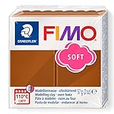 Staedtler FIMO Soft Polymer Clay - -Oven Bake Clay for Jewelry, Sculpting, Crafting, Caramel 8020-7