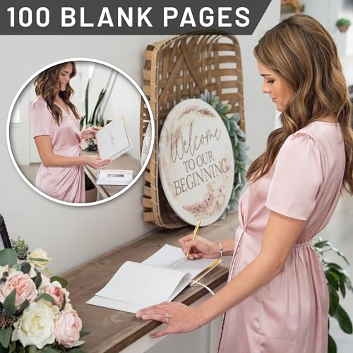 image for Forever Today Keepsakes Wedding Guest Book - 8