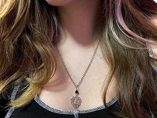 Benbiyo 9 Pcs Grunge Necklace Set Goth Cross Saturn Thorns Gothic Angel Heart Wing Chain Choker Necklace For Women Teen Girls #TOP6