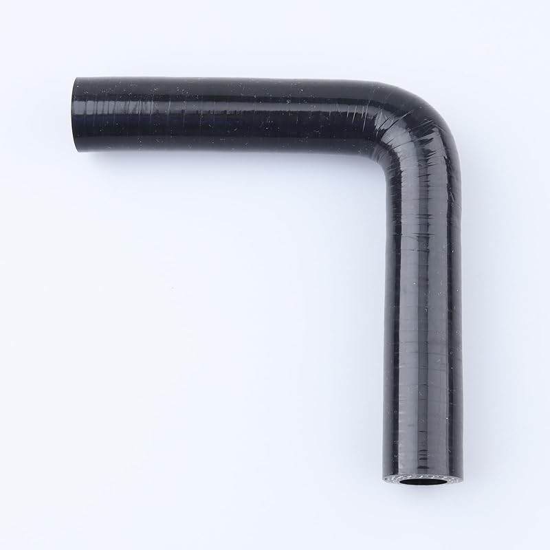 Mangote de silicone em cotovelo 90° AC PERFORMANCE, diâmetro interno de 13 mm – 1 unidade