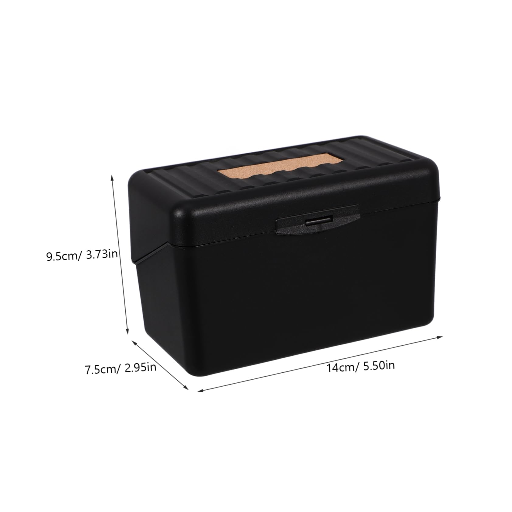 VILLCASE 3piezas Caja Organizadora De Tarjetas De Visita y Cartas Portátil Para Oficina Soporte De Almacenamiento De Tarjetas De Índice Para Escritorio y Uso Diario