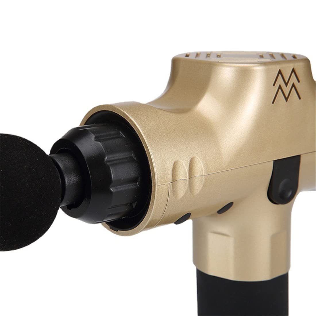 Pistola per Massaggi, Pistola per Massaggi Muscolari, Massaggiatore Muscolare del Corpo Portatile Massaggiatore Professionale per Il Massaggio del Tessuto Profondo, per Sollievo dal Dolore con 6