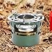 YWJLQH Alcohol Stove Alcohol Furnace with Pot Stand, Storage Bag Camping Stove Spirit Burner for Picnic Outdoor Activities